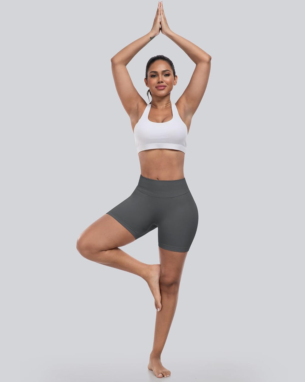 Seamless High Waisted Gym Shorts