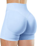 Women's Workout Seamless Scrunch Shorts High Waisted